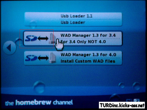 Homebrew Wad Manager Install